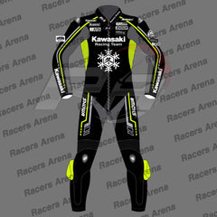 Alex Lowes 1 Piece Winter Test 2023 Motorcycle Leather Race Suit Front