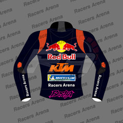 Enea Bastianini Red Bull KTM MotoGP 2026 Leather Racing Jacket Back