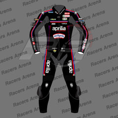 Jorge Martin Aprilia MotoGP 2026 Race Leather Suit Front