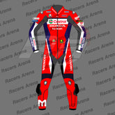 Luca Marini Honda HRC Castrol MotoGP 2026 Motorbike Race Leather Front
