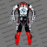 Michael van der Mark BMW SBK 2023 Motorcycle Leather Riding Suit Front