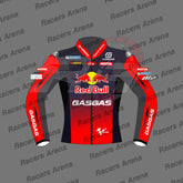 Pedro Acosta Red Bull Gasgas 2024 MotoGP Motorcycle Leather Race Jacket Front