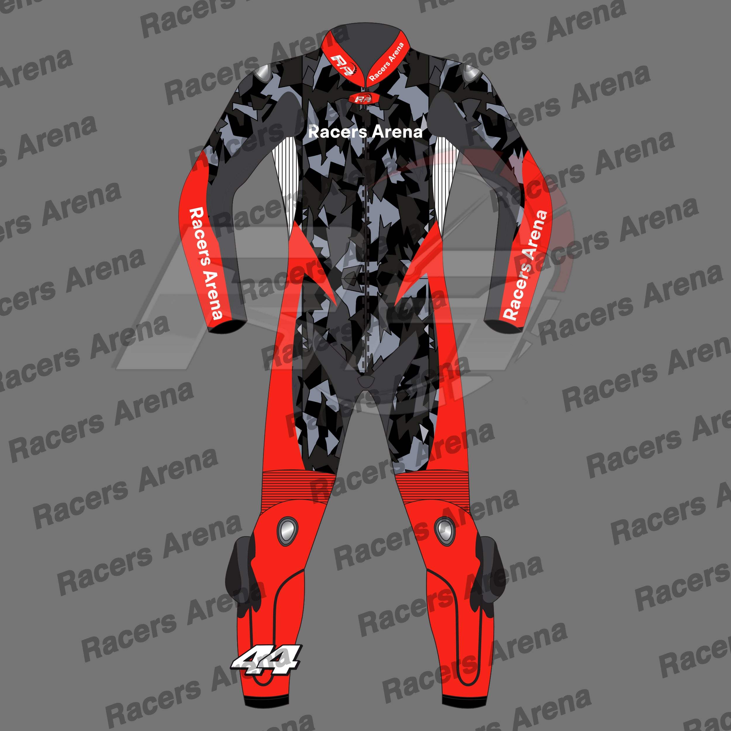 Pol Espargaro Winter Test 2023 Motorcycle Leather Race Suit Front