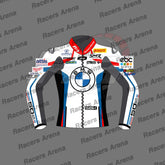 Scott Redding BMW Motorrad SBK 2022 Motorbike Leather Race Jacket Front