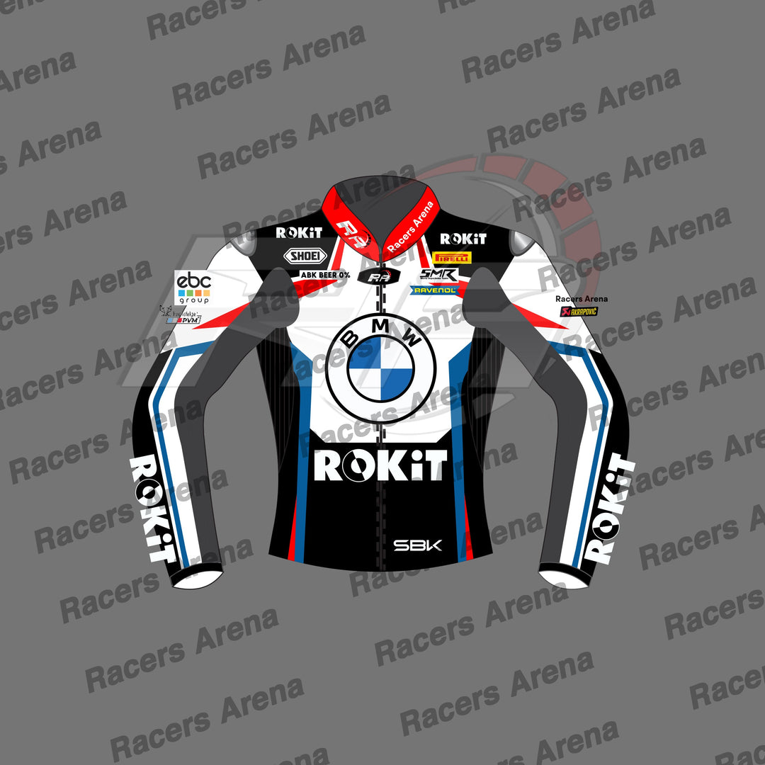 Toprak Razgatlıoğlu BMW 2024 Motorbike Leather Racing Jacket Front