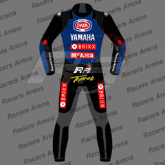 Toprak Razgatlioglu Pata Yamaha SBK 2022 Motorcycle Leather Racing Suit Back