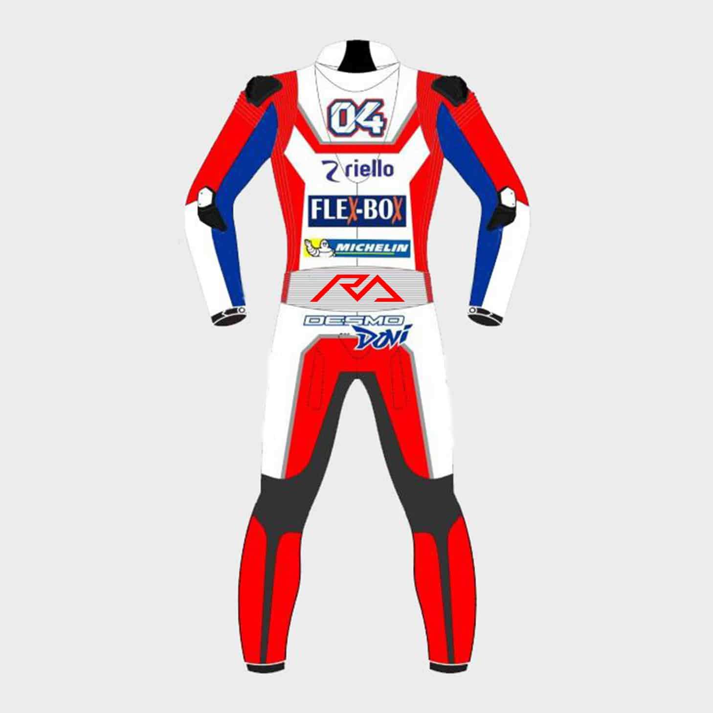 andrea_dovizioso_ducati_moto_gp_2017_Andrea Dovizioso Ducati MotoGP 2017 Leather Suit Backleather_suit_back andrea_dovizioso_ducati_moto_gp_2017_Andrea Dovizioso Ducati MotoGP 2017 Leather Suit Backleather_suit_back