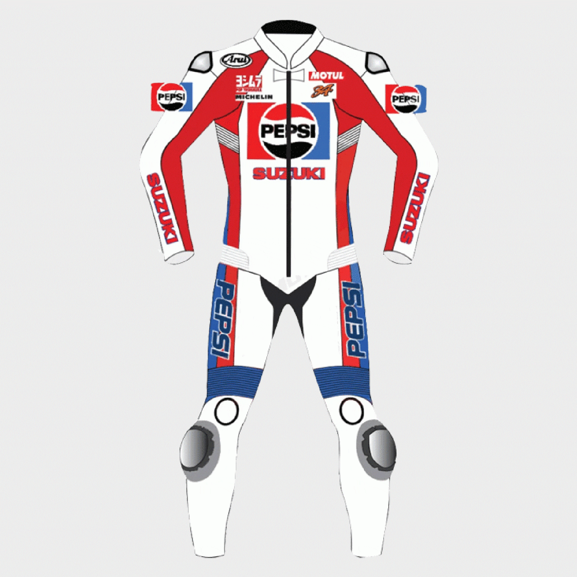 Suzuki motorcycle store racing suits