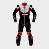 MV Agusta Motorcycle Leather Suit Front