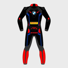Tom Sykes BMW Motorrad WSBK Black Suit 2019 Back
