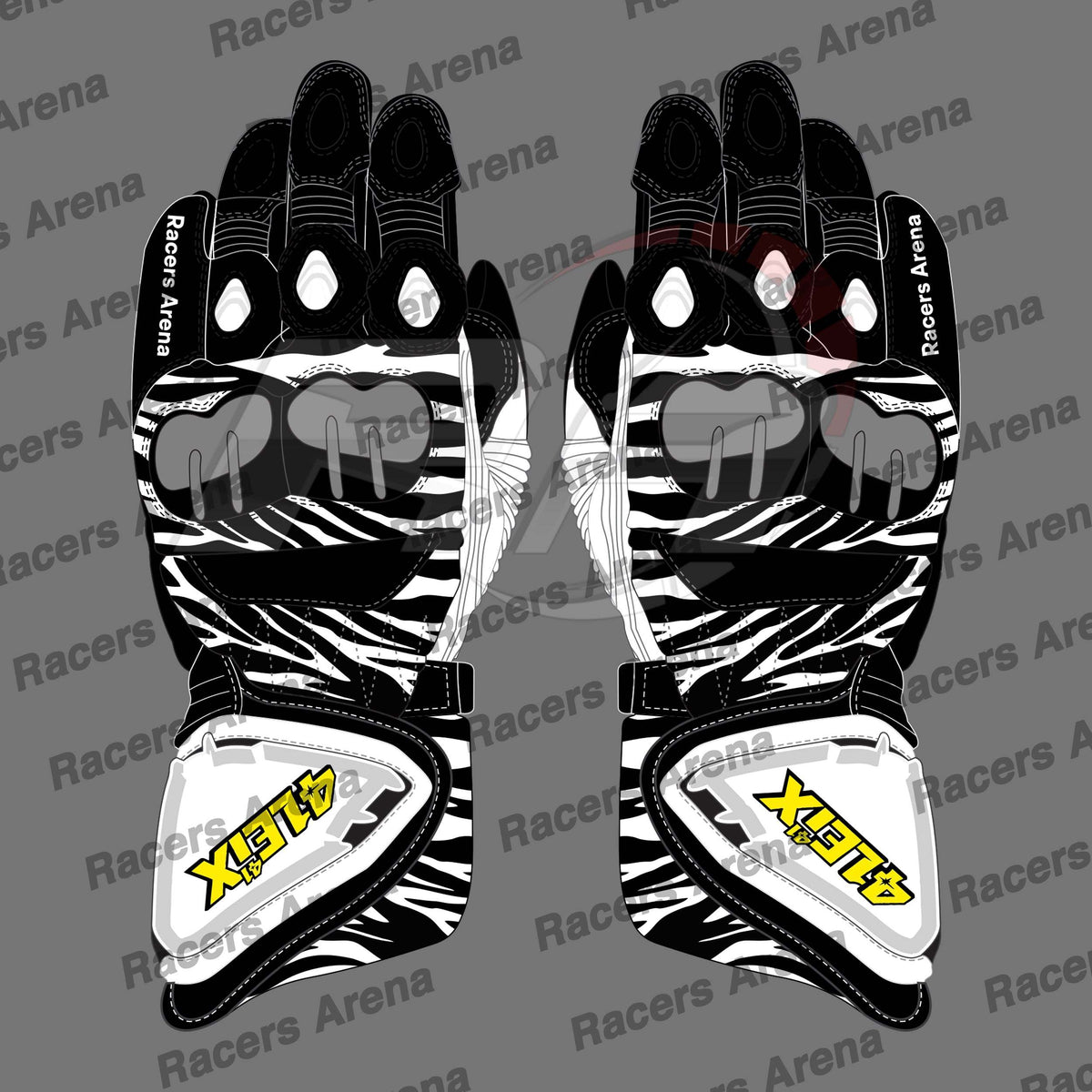 Aleix Espargaro Aprilia Racing MotoGP 2022 Leather Gloves