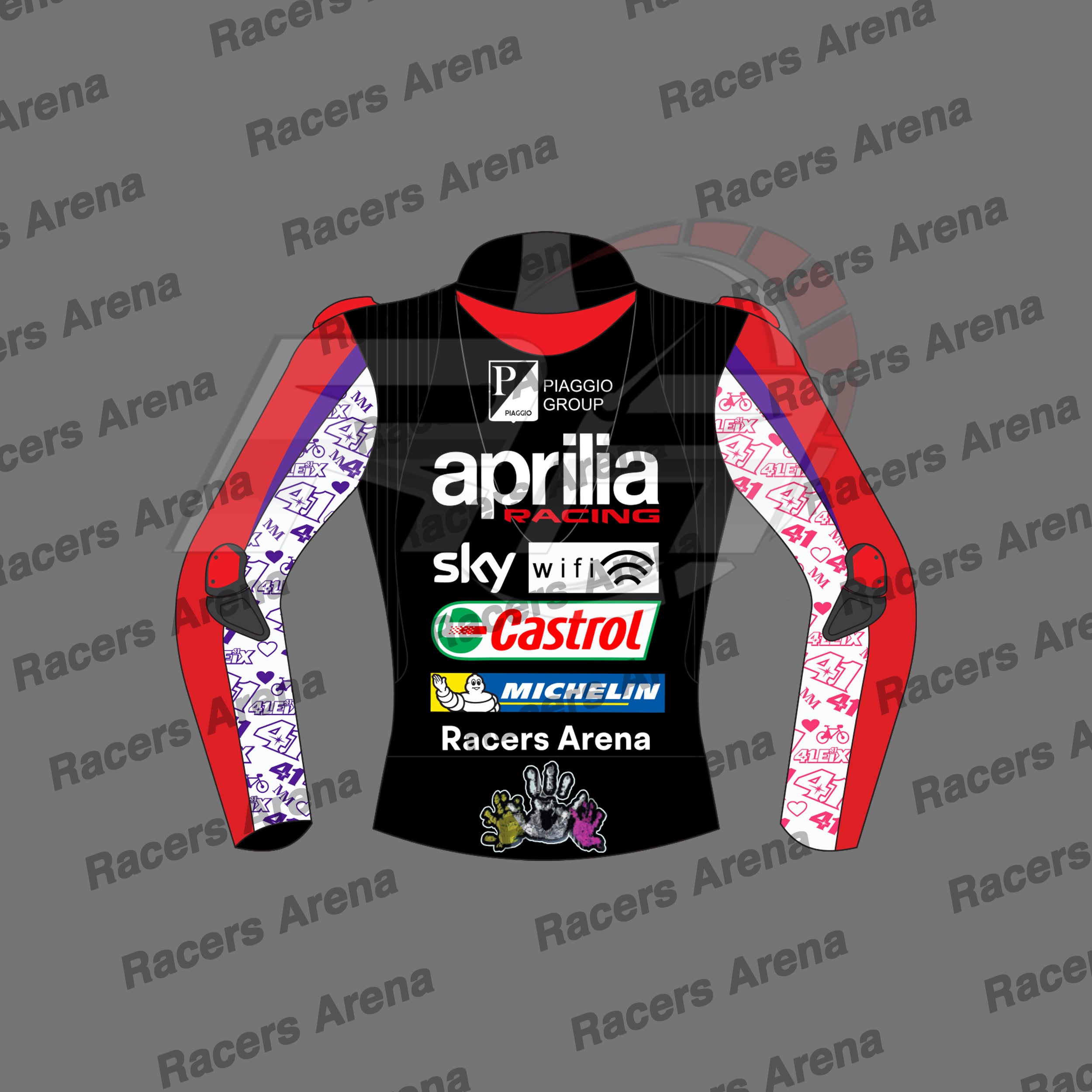 Aleix Espargaro MotoGP 2022 Aprilia Racing Leather Jacket