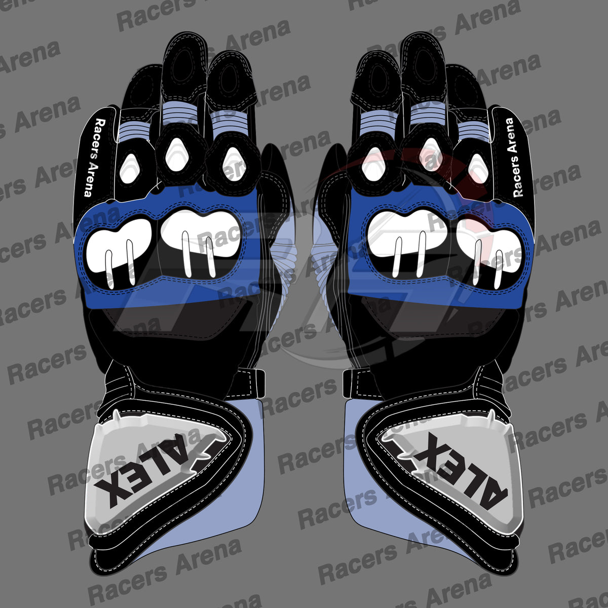 Alex Marquez Team Gresini MotoGP 2023 Race Gloves