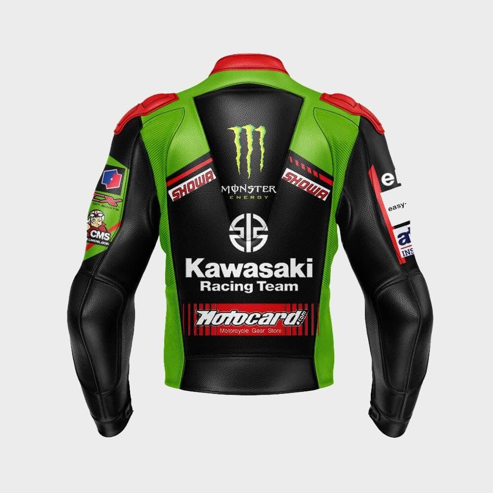 Alex Lowes Kawasaki Monster Energy Jacket WSBK 2021 back