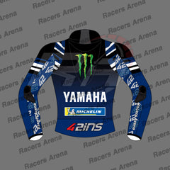 Alex Rins Yamaha MotoGP 2026 Leather Race Jacket Back