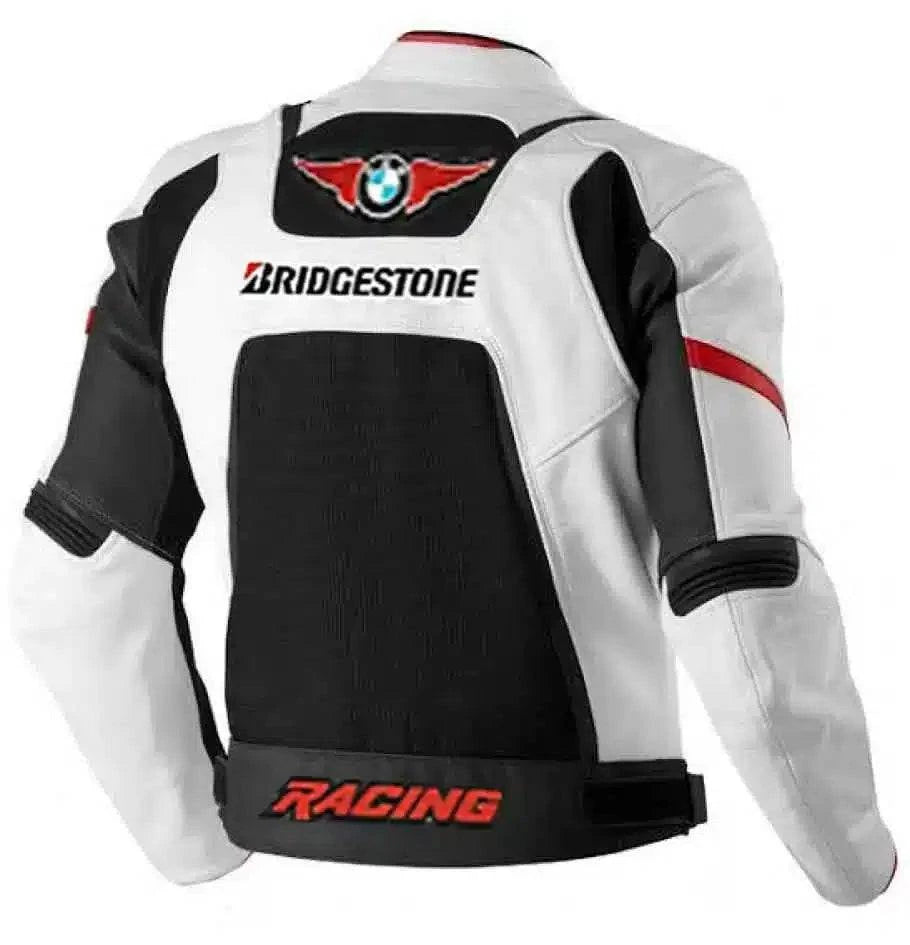 BMW Tyco Motorcycle Black Leather Racing Jacket – Racers Arena