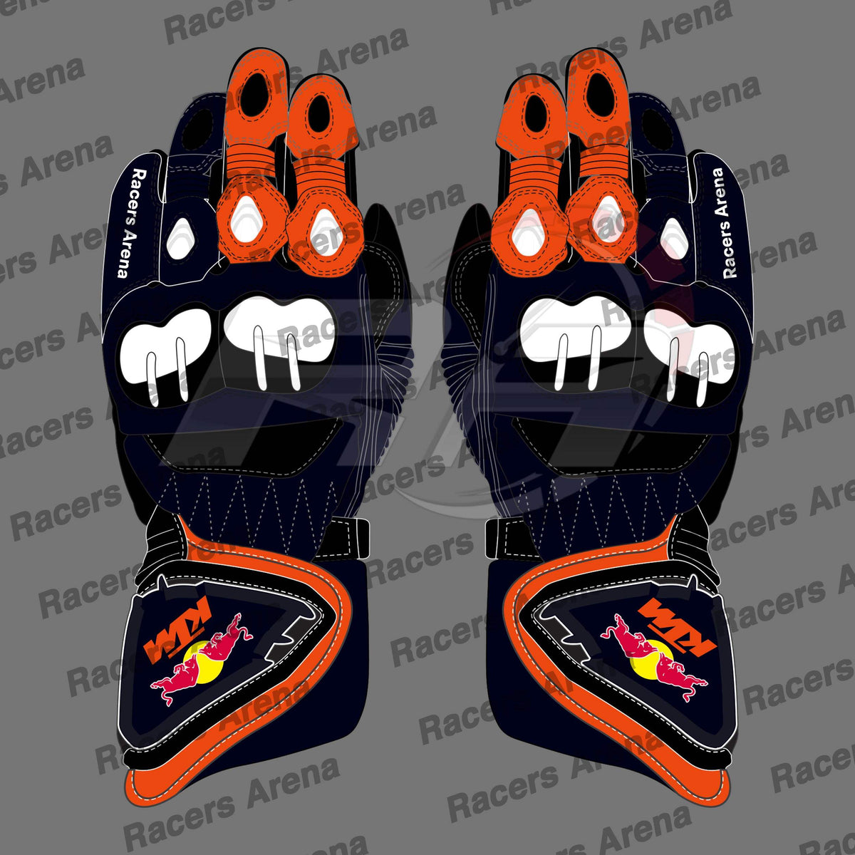 Brad Binder KTM Red Bull MotoGP 2023 Race Gloves