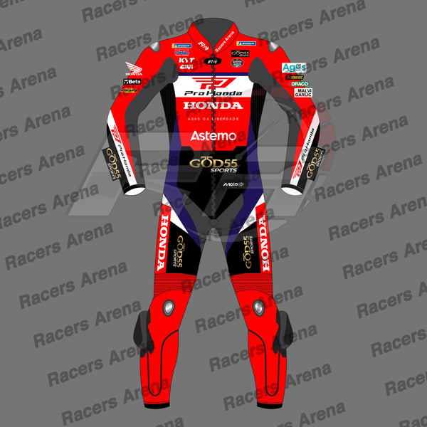 Diogo Moreira MotoGP 2026 Honda LCR Suit – Racers Arena