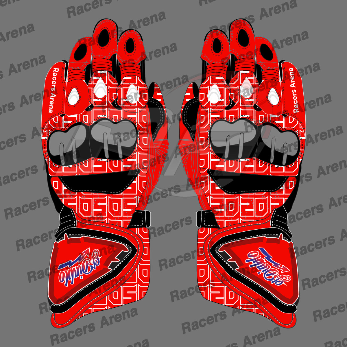Fabio Quartararo Monster Energy MotoGP 2023 Race Gloves