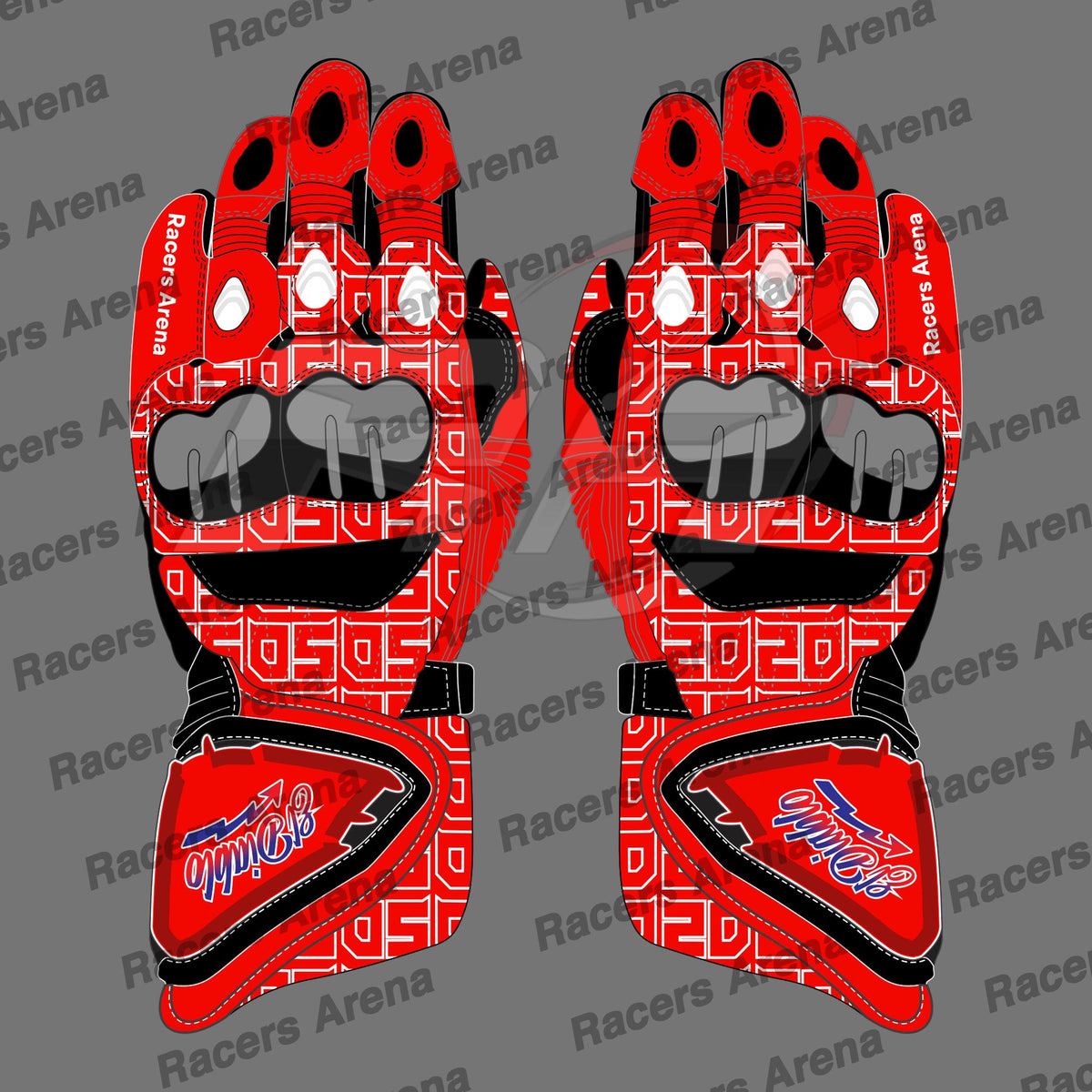 Fabio Quartararo Monster Energy MotoGP 2023 Race Gloves