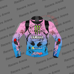 Fabio-Quartararo-Yamaha-FrenchGP-2024-Motorcycle-Leather-Race-Jacket-Back