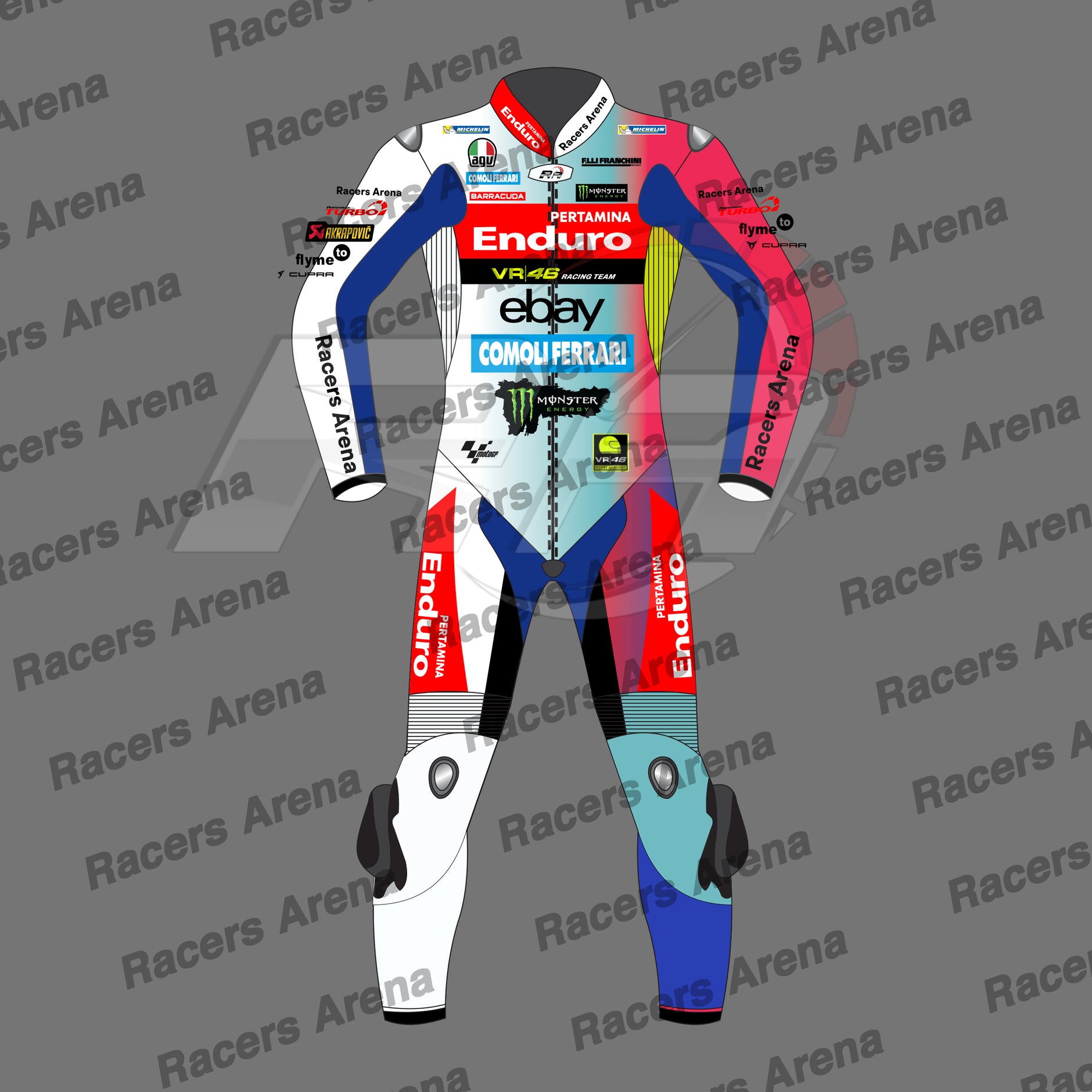 レプリカMotoGp 23レザージャケット SKU 981085サイズ50 Kawasaki Motorcycle MotoGP Motorbike Racing Leather Jacket