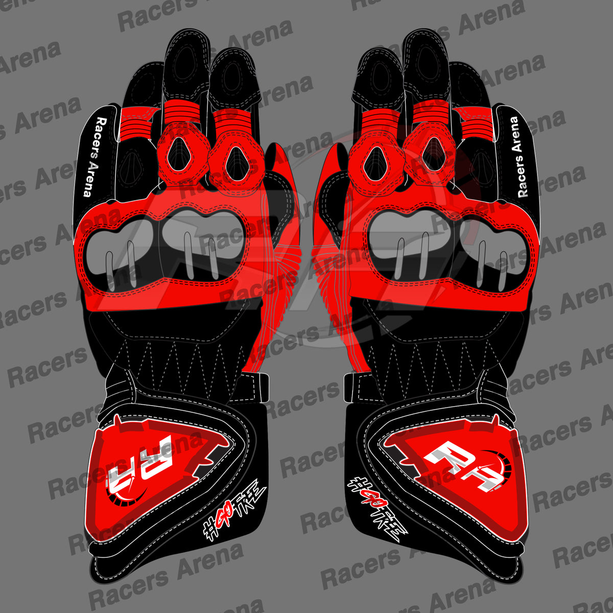 Francesco Bagnaia MotoGP 2023 Ducati Race Gloves