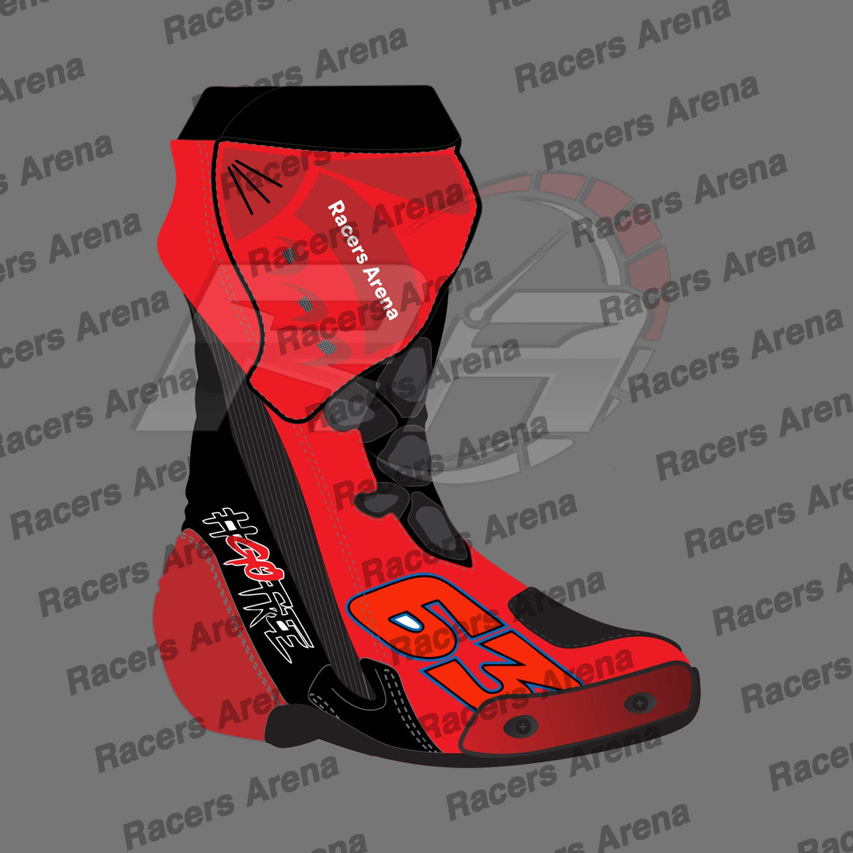 Francesco Bagnaia #Gofree Ducati MotoGP 2023 Race Boots