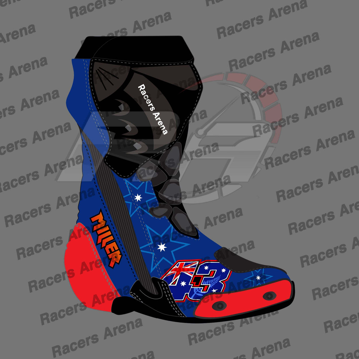 Jack Miller 43 MotoGP 2023 KTM Race Boots