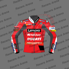Jack Miller Ducati Lenovo MotoGP 2022 Leather Race Jacket