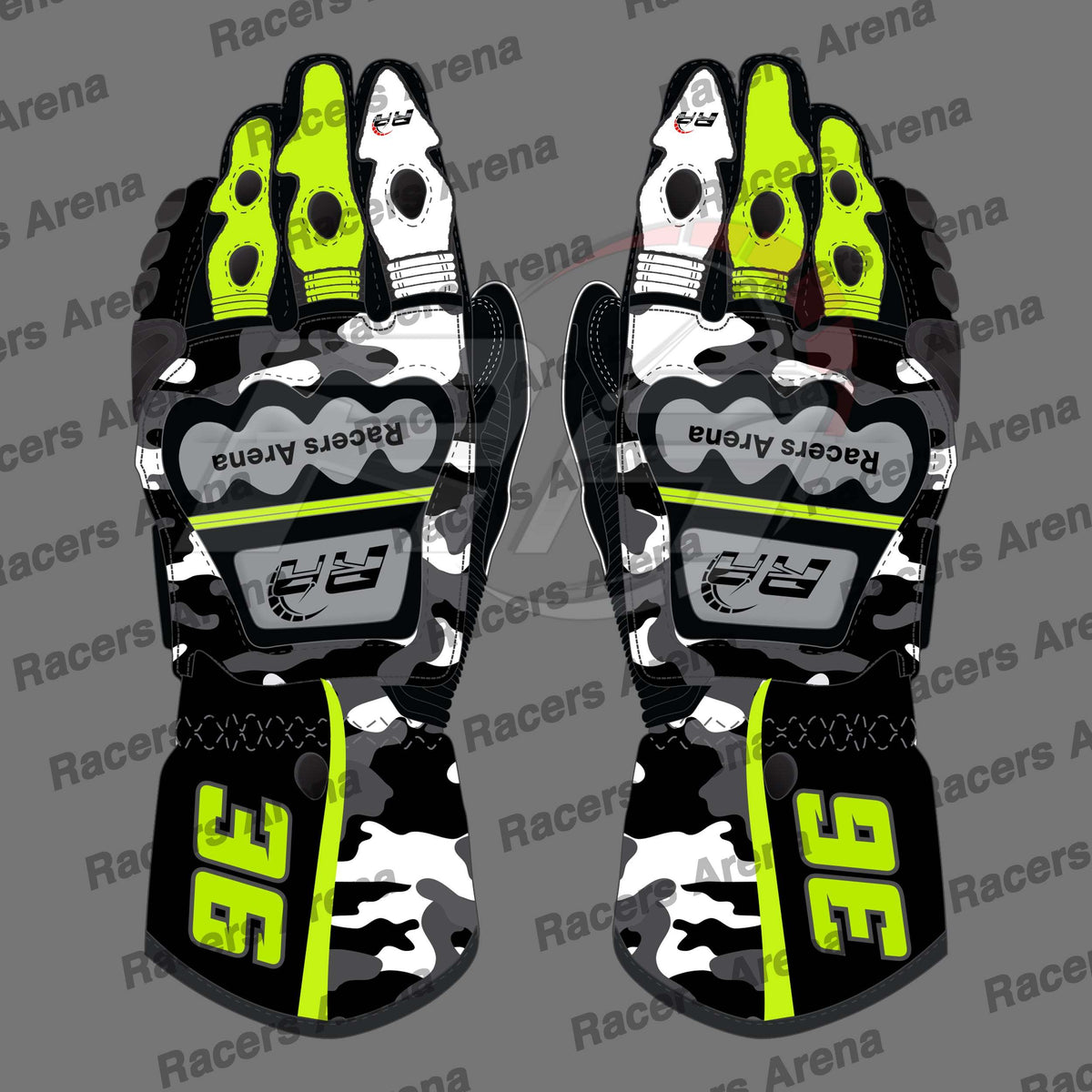 Joan Mir HRC Honda MotoGP 2023 Race Gloves