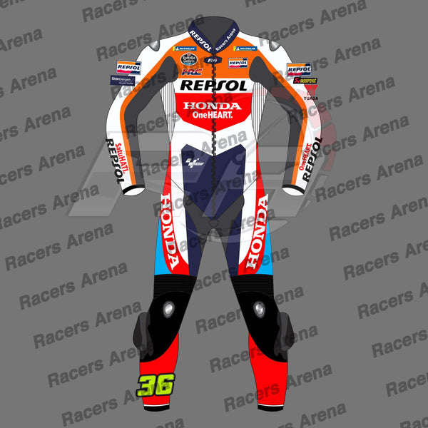 Joan Mir Repsol Honda MotoGP 2024 Motorcycle Leather Race Suit