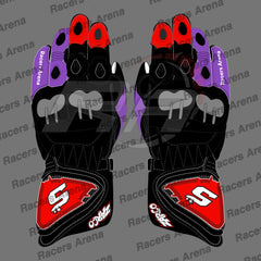 Johann Zarco Ducati MotoGP 2023 Race Gloves