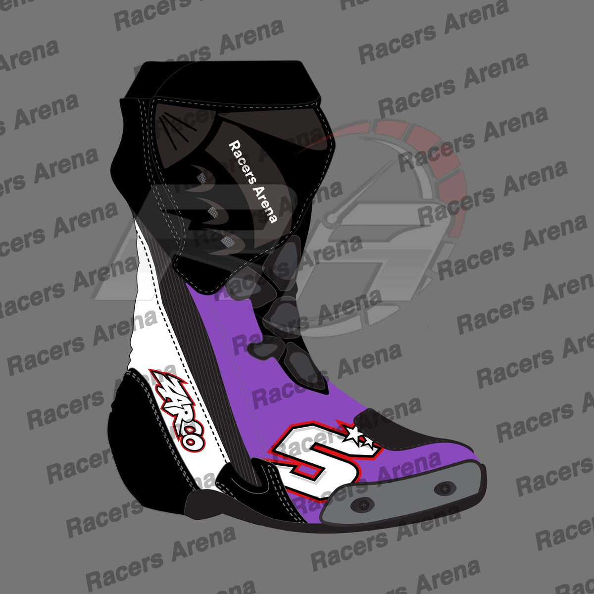 Johann Zarco Ducati Pramac MotoGP 2023 Race Boot