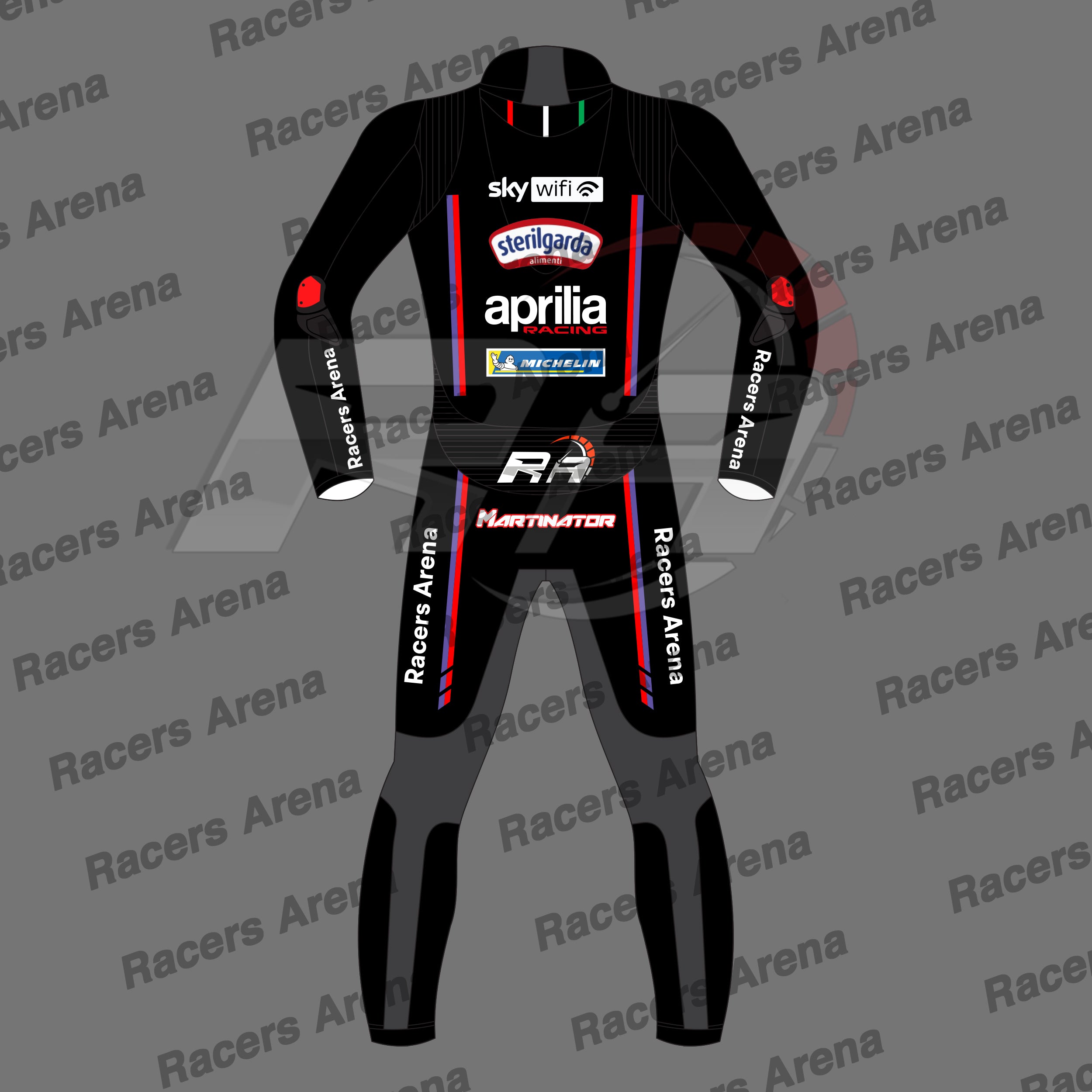 Aprilia RSV4 Misano Motorcycle Leather Riding Suit - RBZ Sports Aprilia RSV4 Misano Motorcycle Leather Riding Suit - RBZ Sports