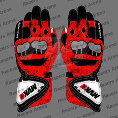Maverick Vinales Winter Test 2023 Race Gloves