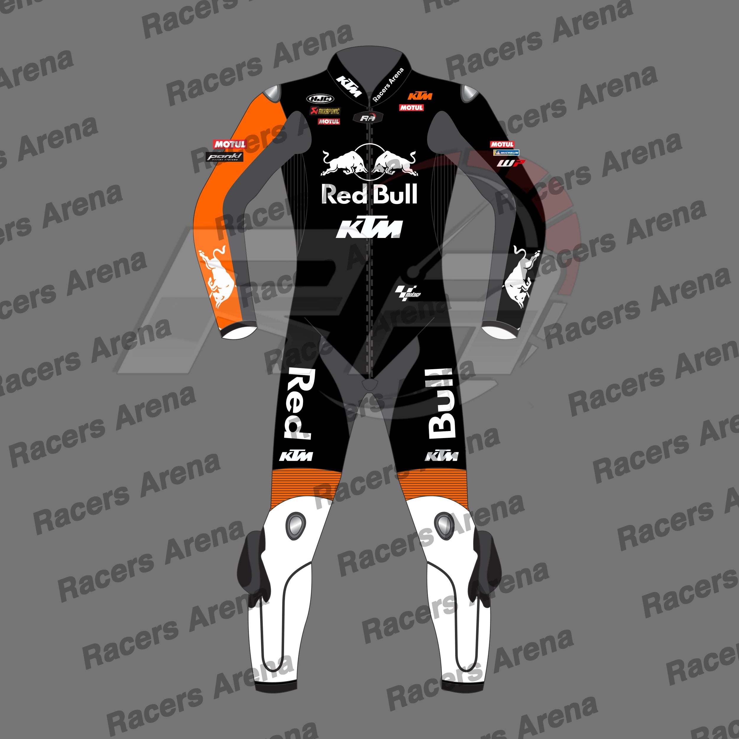 Maverick Vinales Winter Test Race Leathers 2024 Front