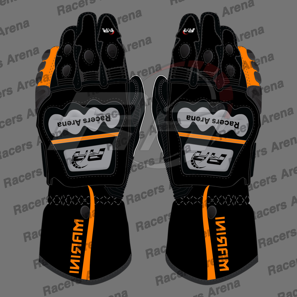Mooney VR46 Luca Marini MotoGP 2023 Race Gloves