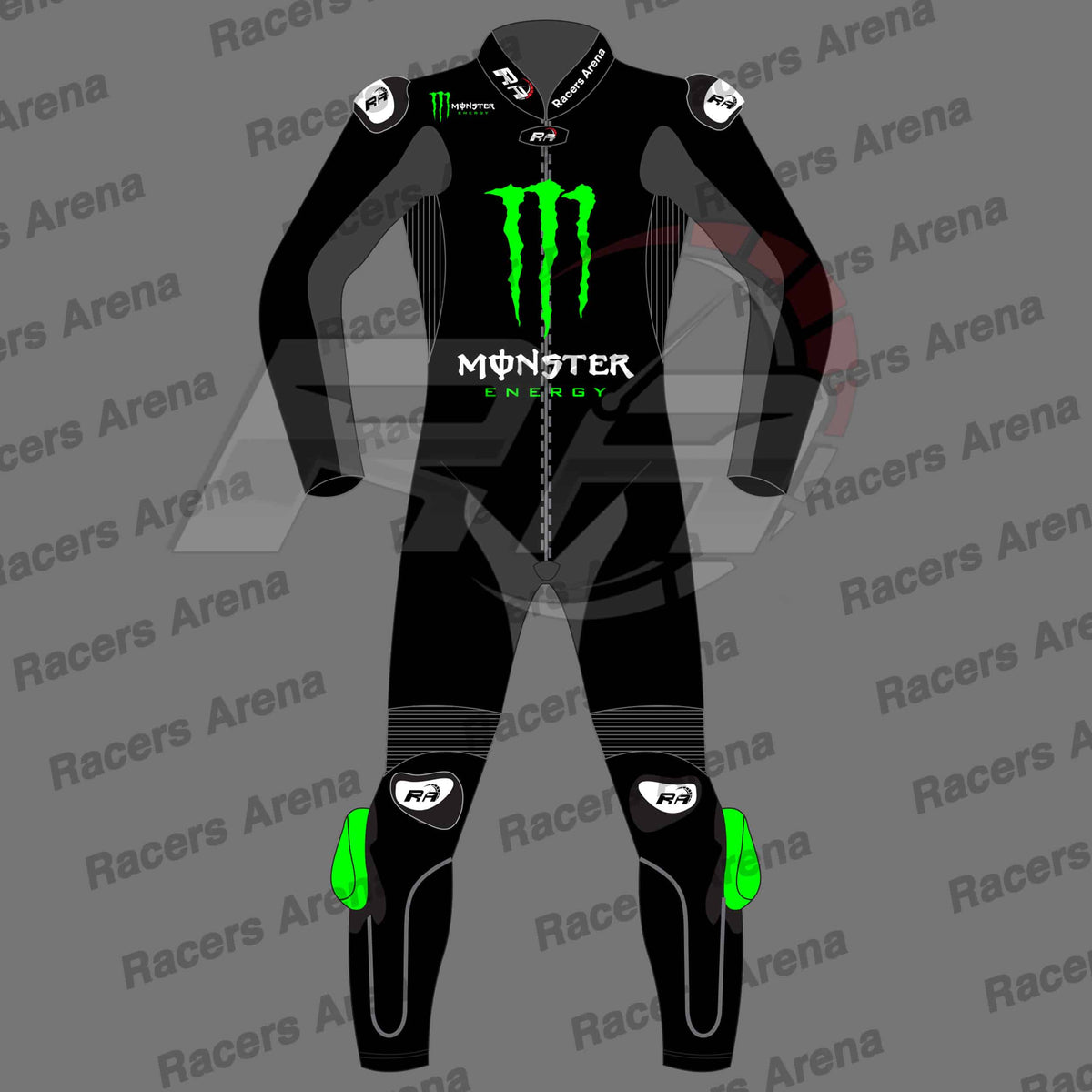 Monster Racing Uniform Monster Energy Leather Race Suit – Racers Arena