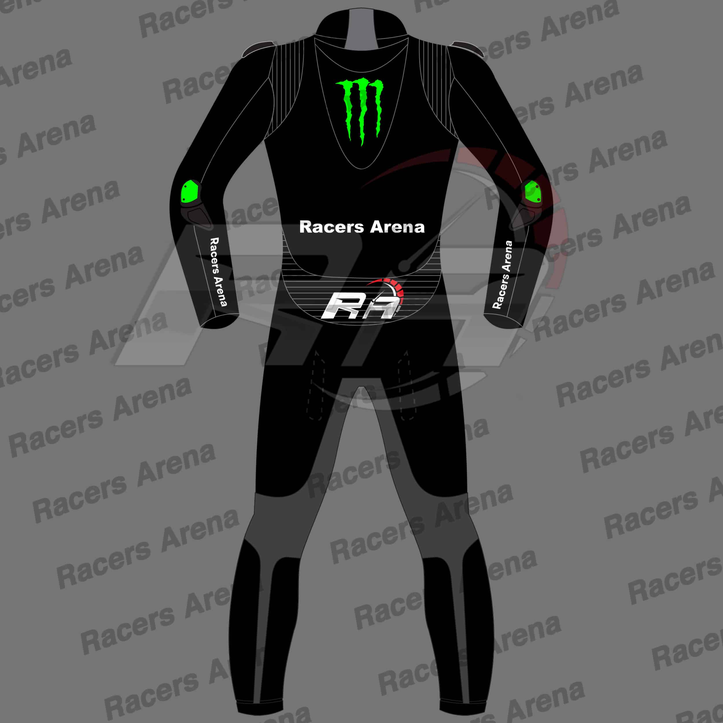 Monster Racing Uniform Monster Energy Leather Race Suit – Racers Arena