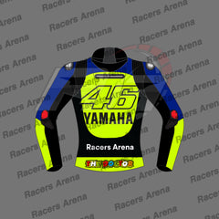 Valentino Rossi Yamaha 46 Leather Riding Jacket