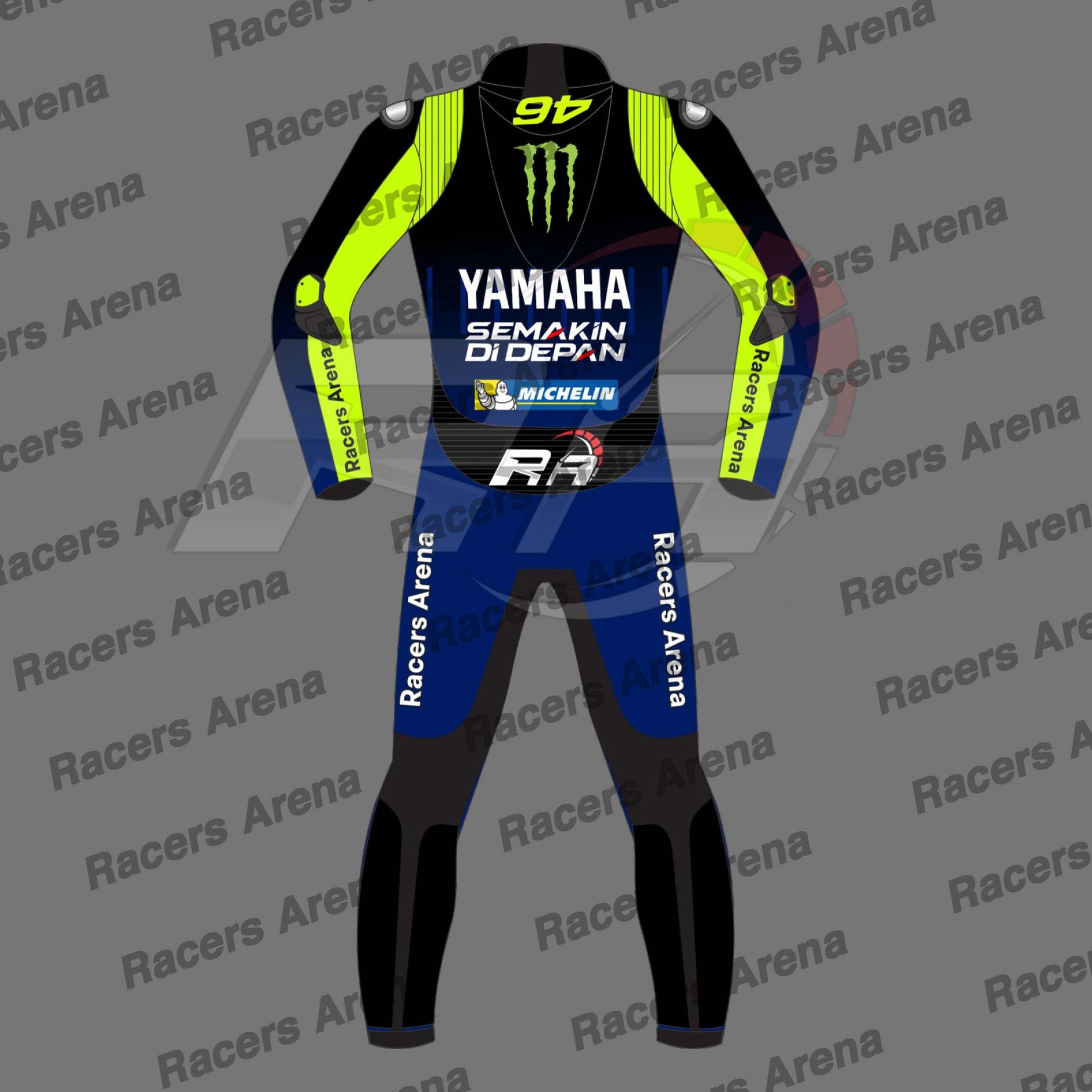 Yamaha TEAM YAMAHA レーシングスーツ Amazon | [ヤマハ発動機] RACING(ヤマハレーシング) YRM22-SA
