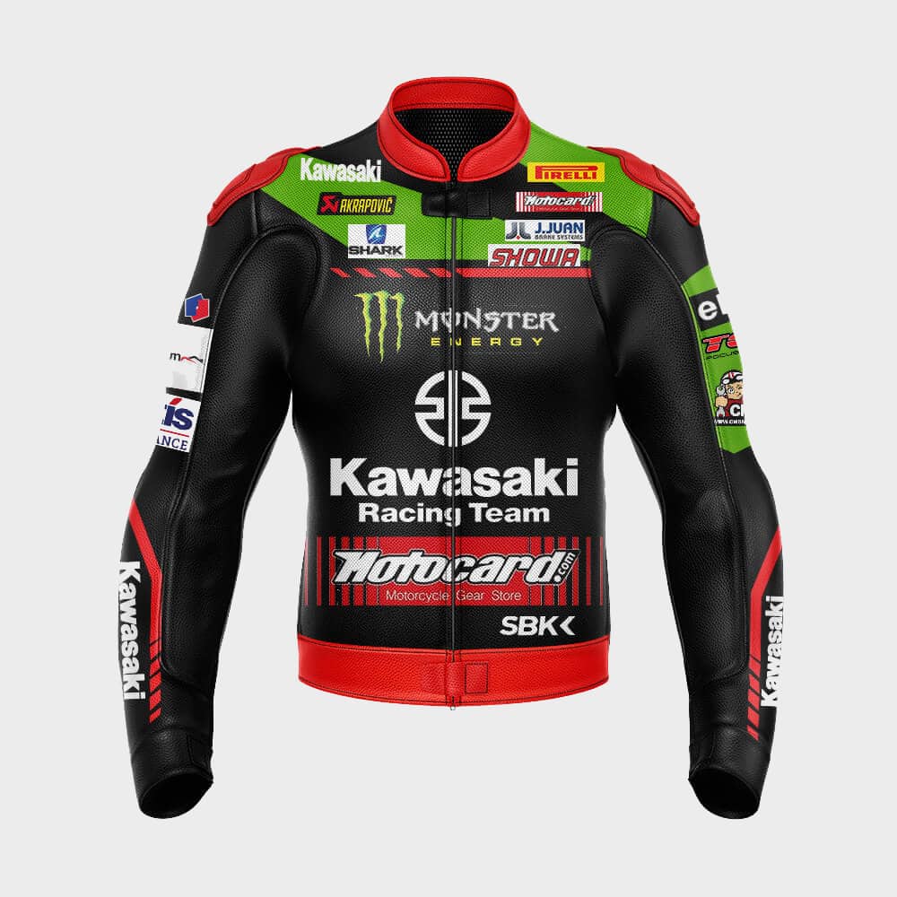 Alex Lowes Kawasaki Monster Energy Jacket WSBK 2021 - Racers Arena UK