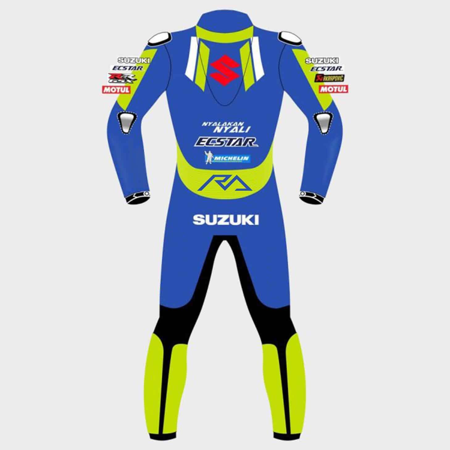 Alex Rins Suzuki Motorbike Leather Suit