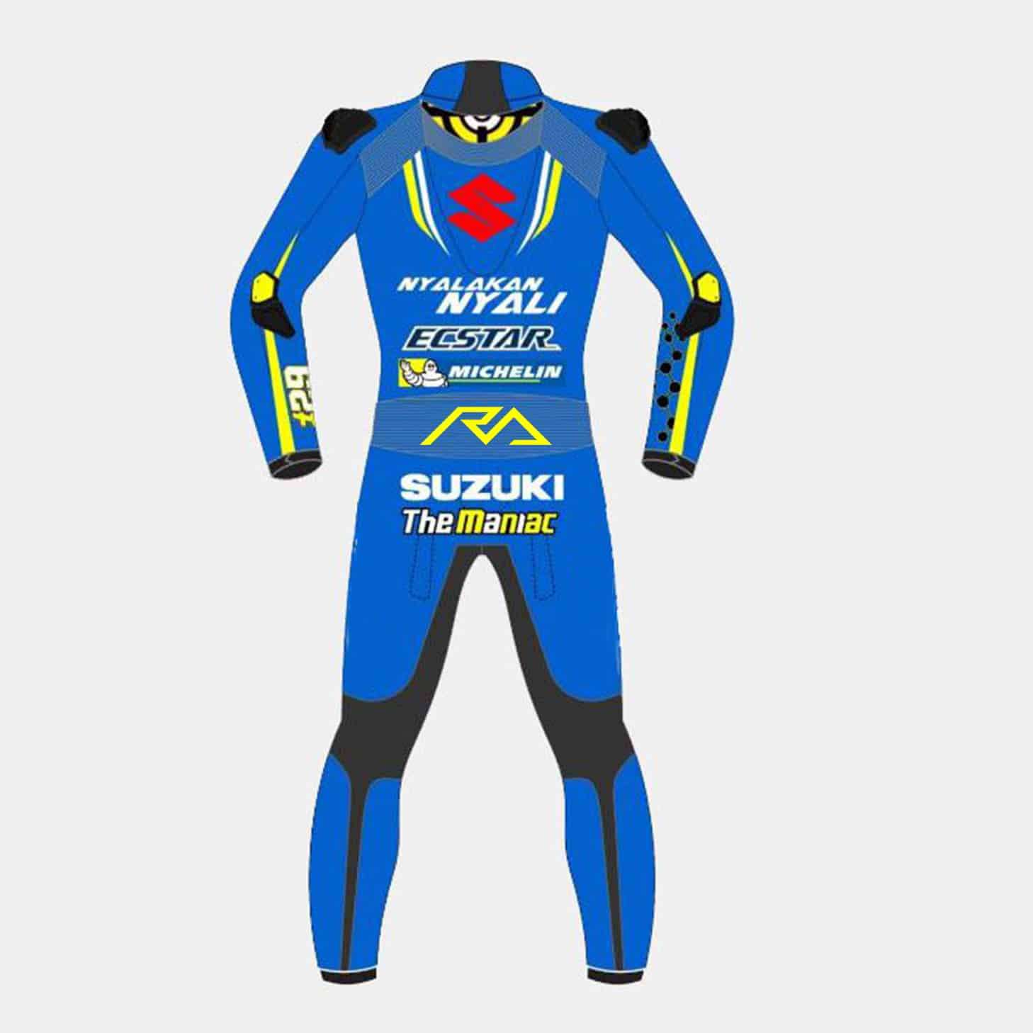 Andrea Iannone Suzuki Motogp 2018 Leather Suit