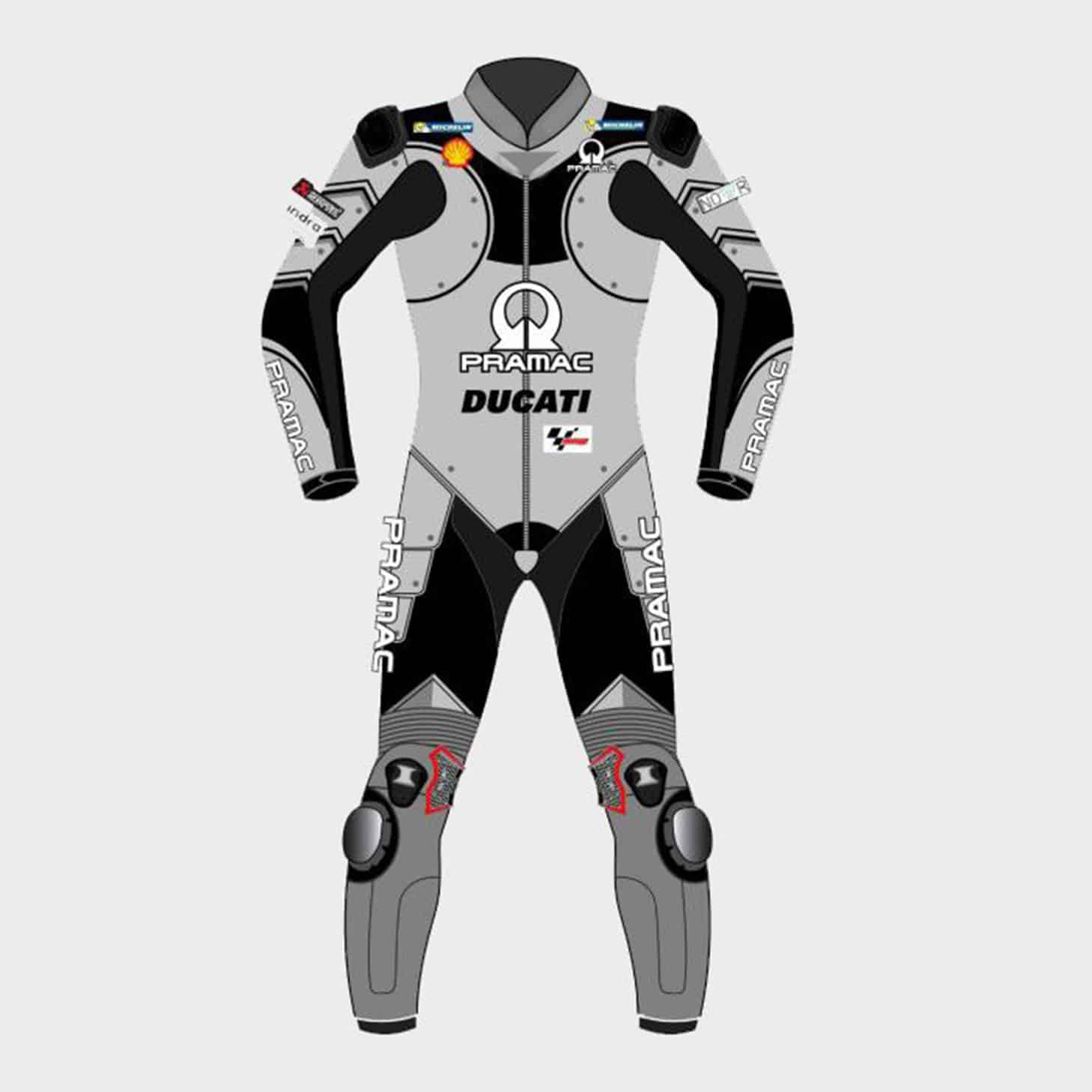 Jack Miller Ducati Motorcycle Suit Australian MotoGP 2019 Front