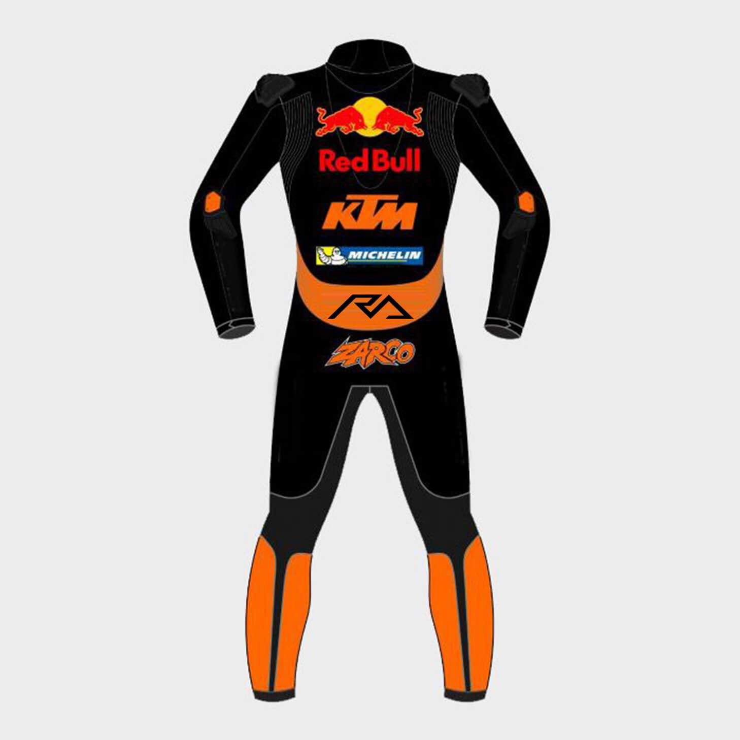 Johan Zarco Red Bull KTM MotoGP 2019 Suit Back