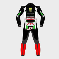 Jonathan Rea Kawasaki WSBK 2017 Racing Suit Back